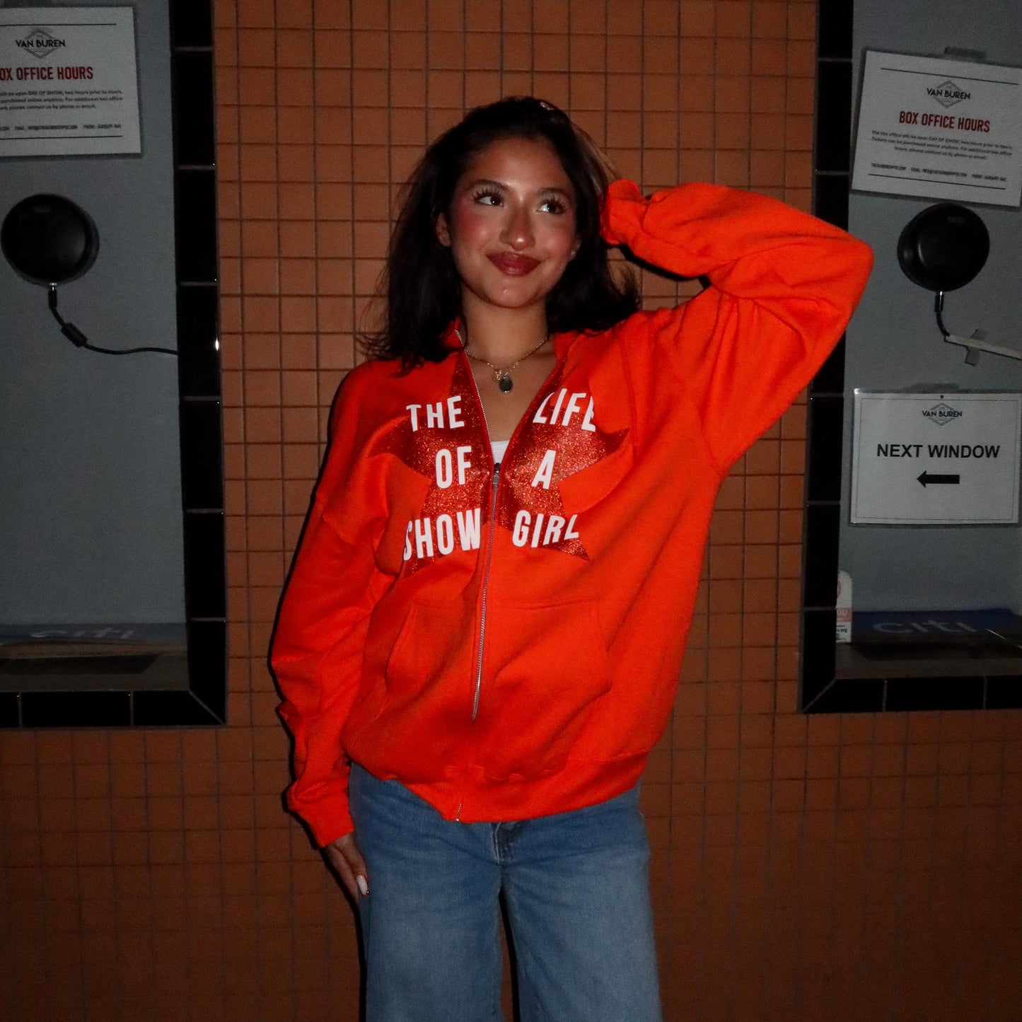 SHOWGIRL STAR ZIP