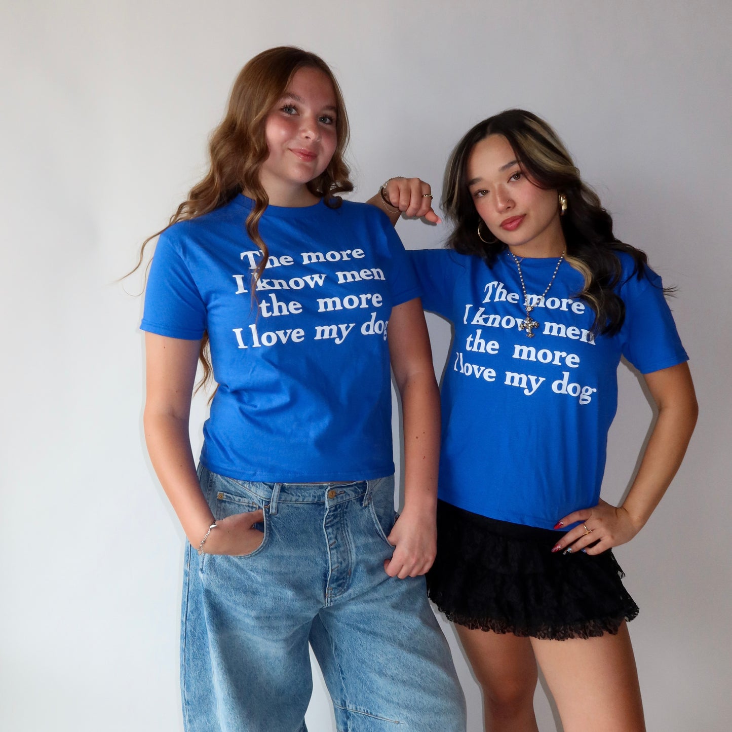 The More I Know Men the More I Love My Dog Tee
