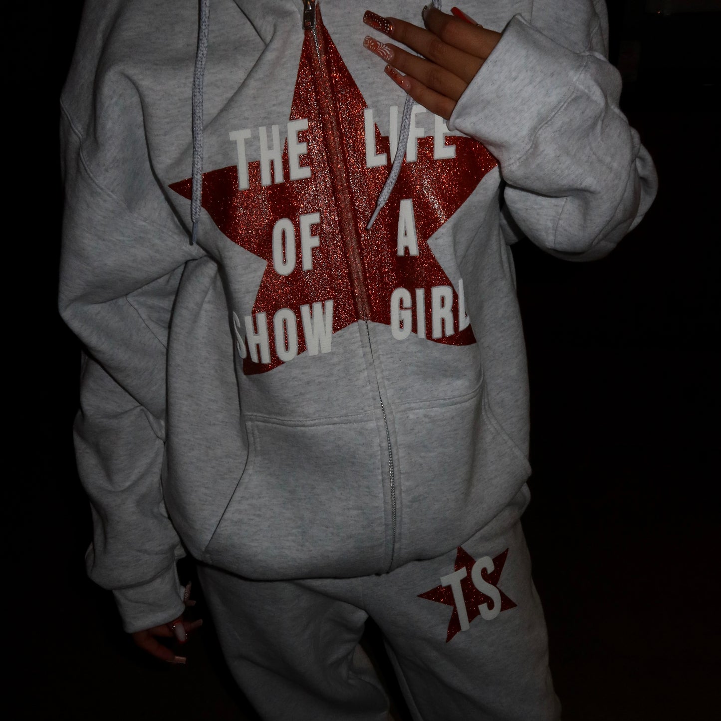 SHOWGIRL STAR ZIP