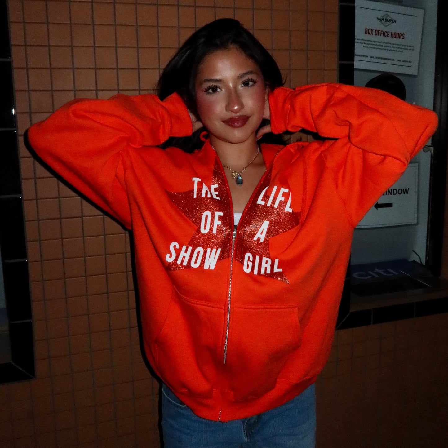 SHOWGIRL STAR ZIP