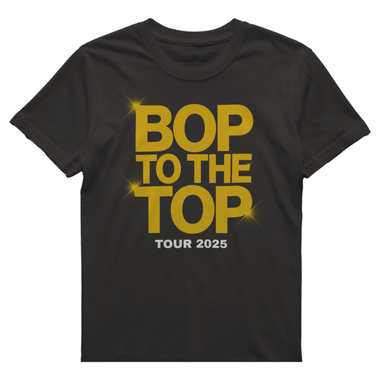 Bop to the Top Tour 2025 T-shirt