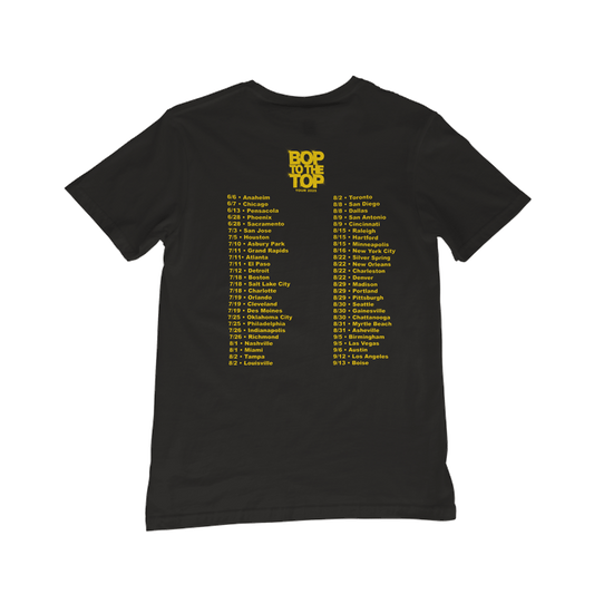 Bop to the Top Tour 2025 T-shirt