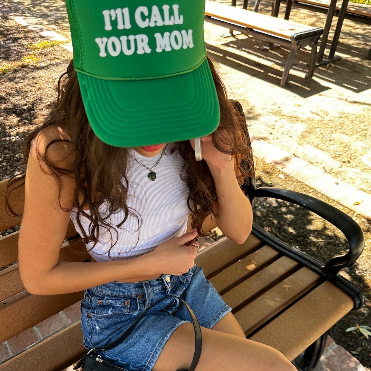Call Your Mom Trucker Hat