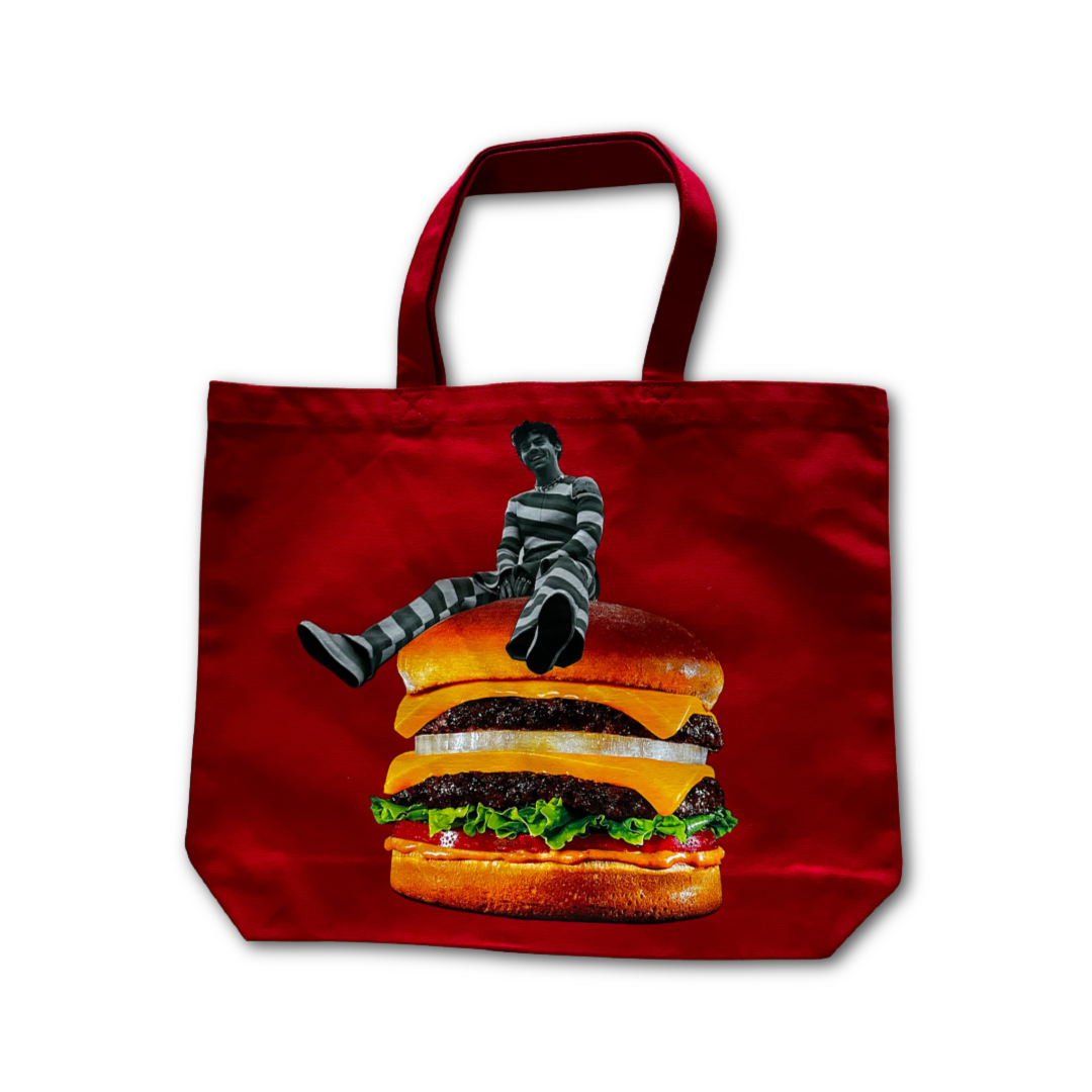 Burger/Apple Totes