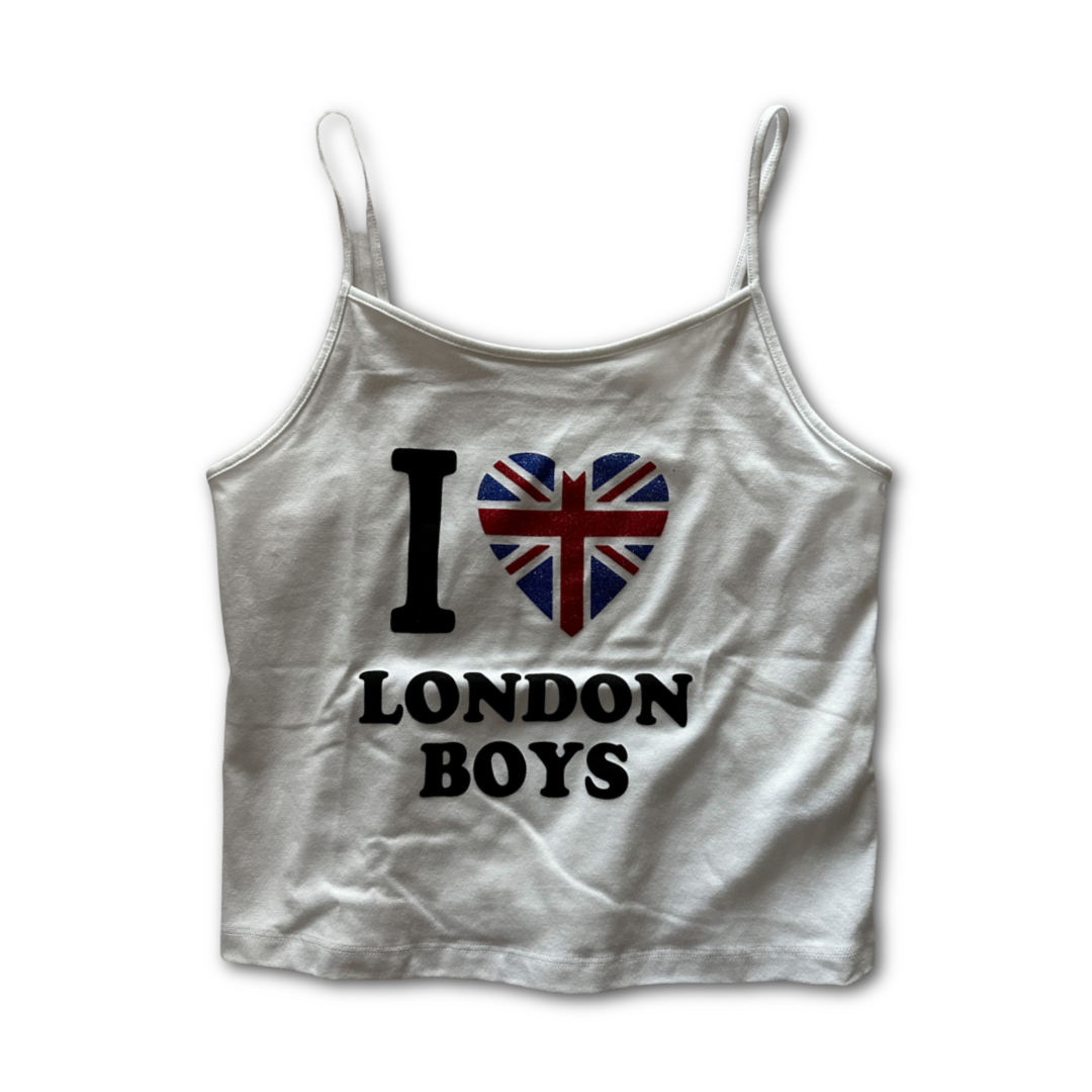 I Heart London Boys Cami
