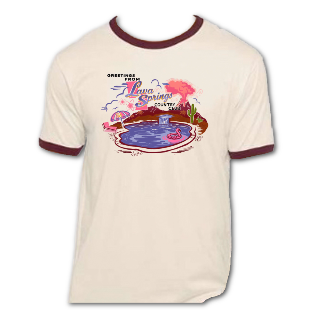 Lava Springs Ringer T-shirt