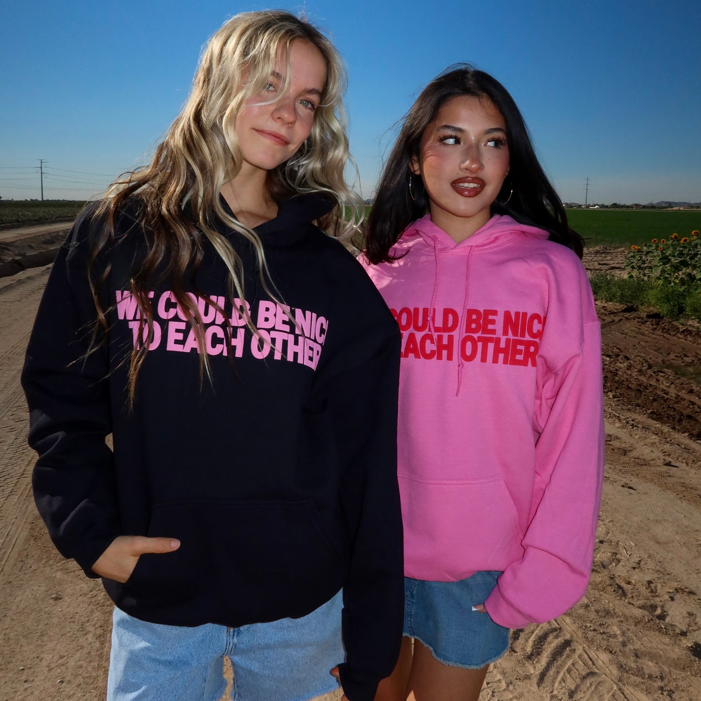 Nice to Each Other Hoodie