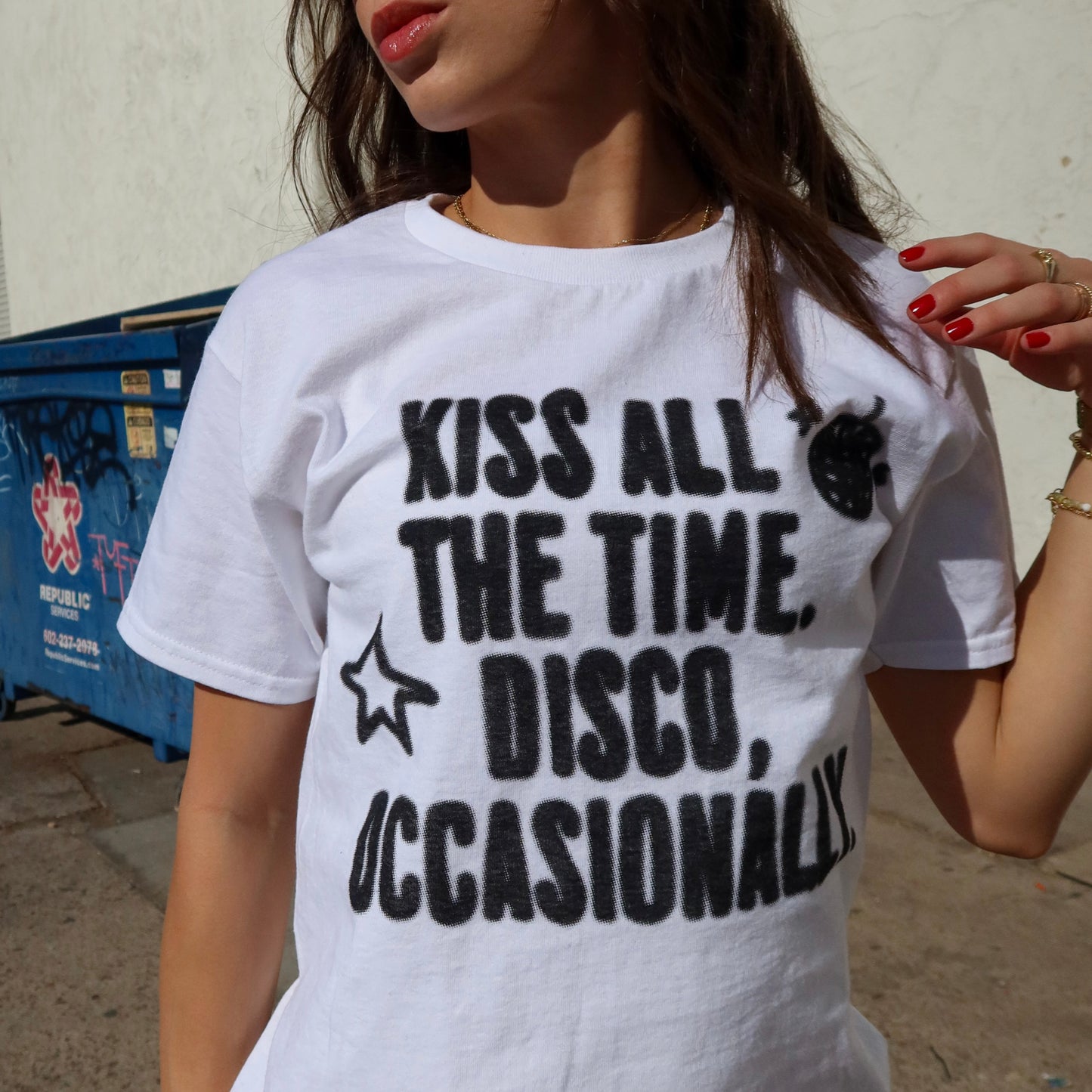 Kiss All the Time Apparel