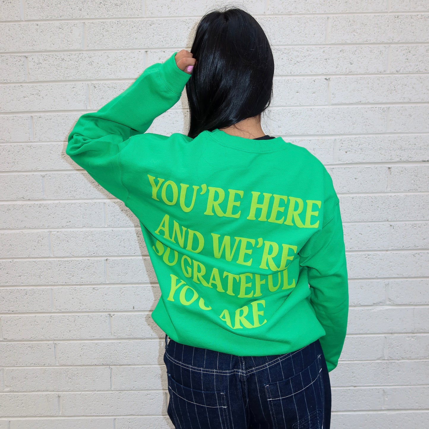 You’re Here & We’re So Grateful You Are Apparel