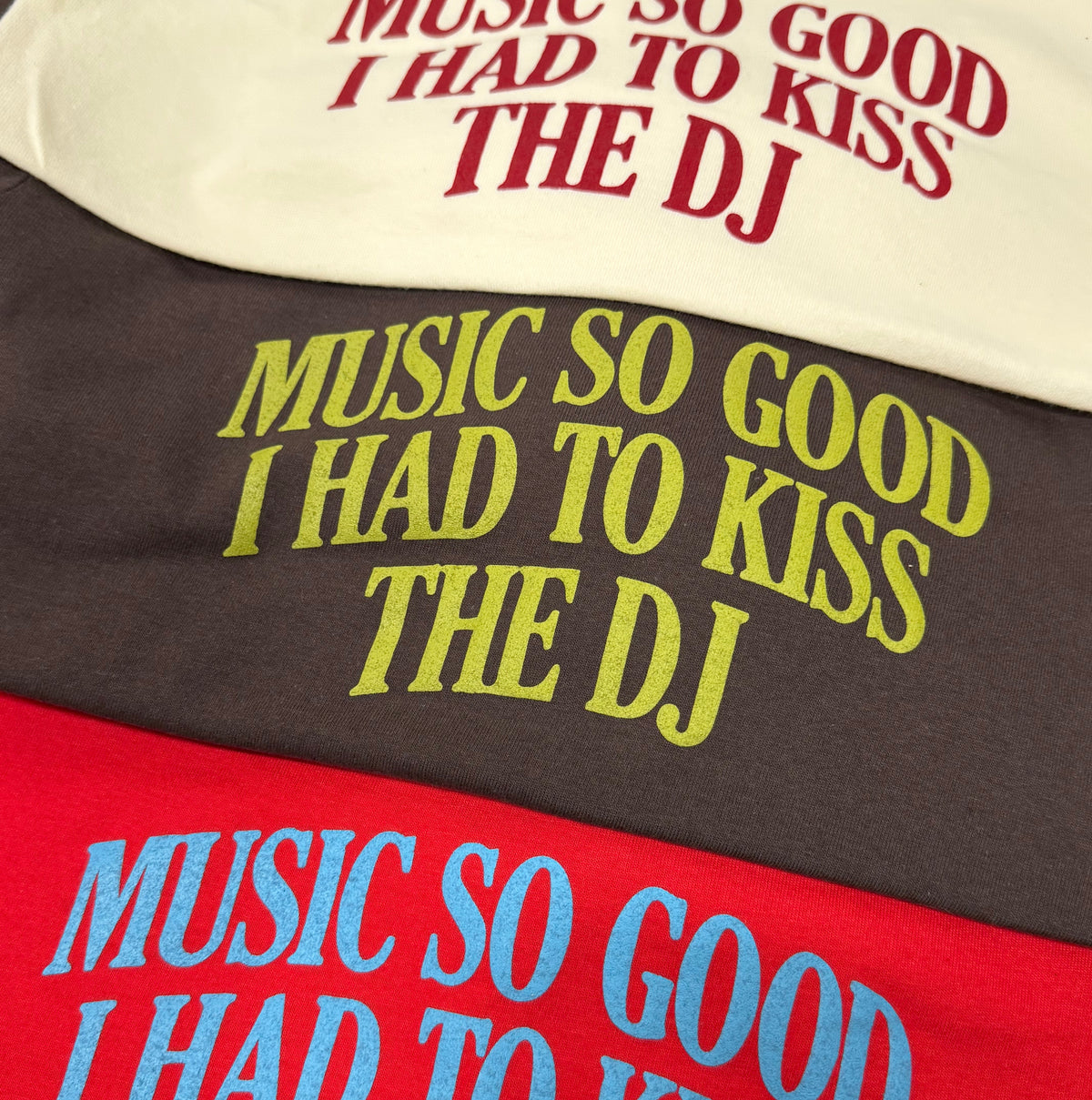 Kiss the DJ Apparel