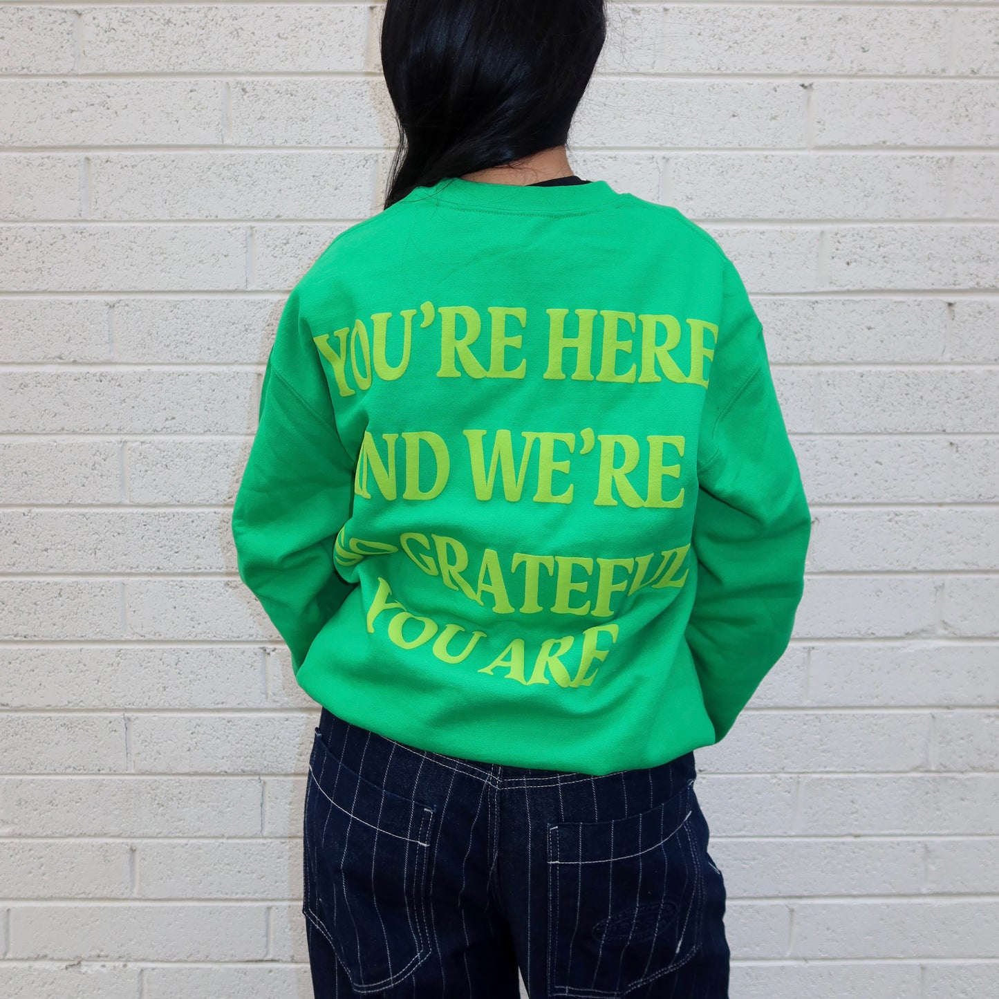 You’re Here & We’re So Grateful You Are Apparel