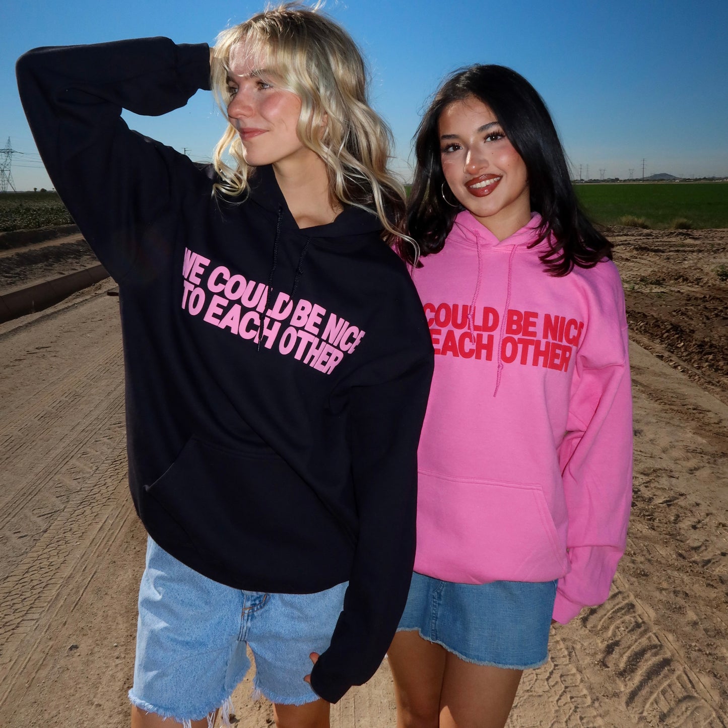 Nice to Each Other Hoodie