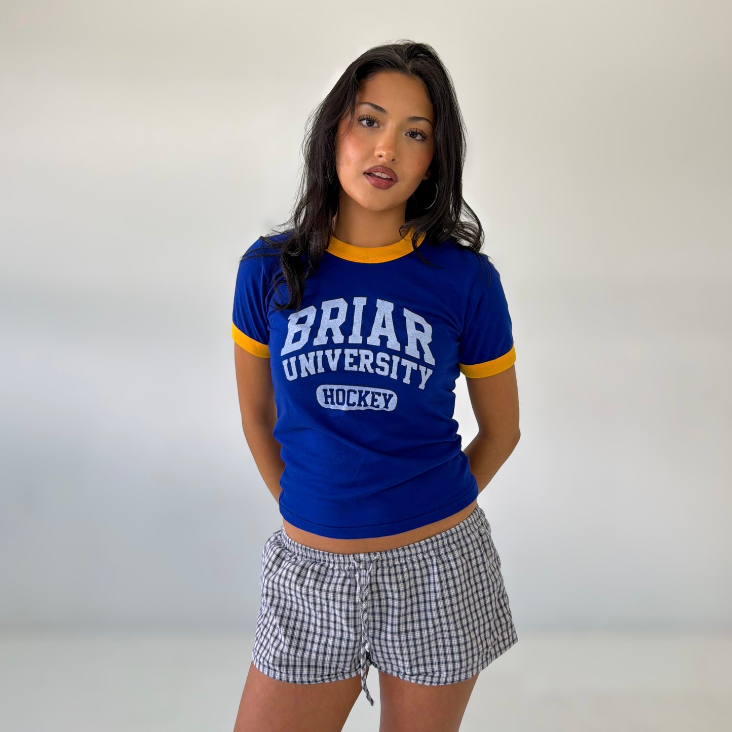 BRIAR Hockey Ringer Tee