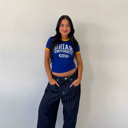 BRIAR Hockey Ringer Tee