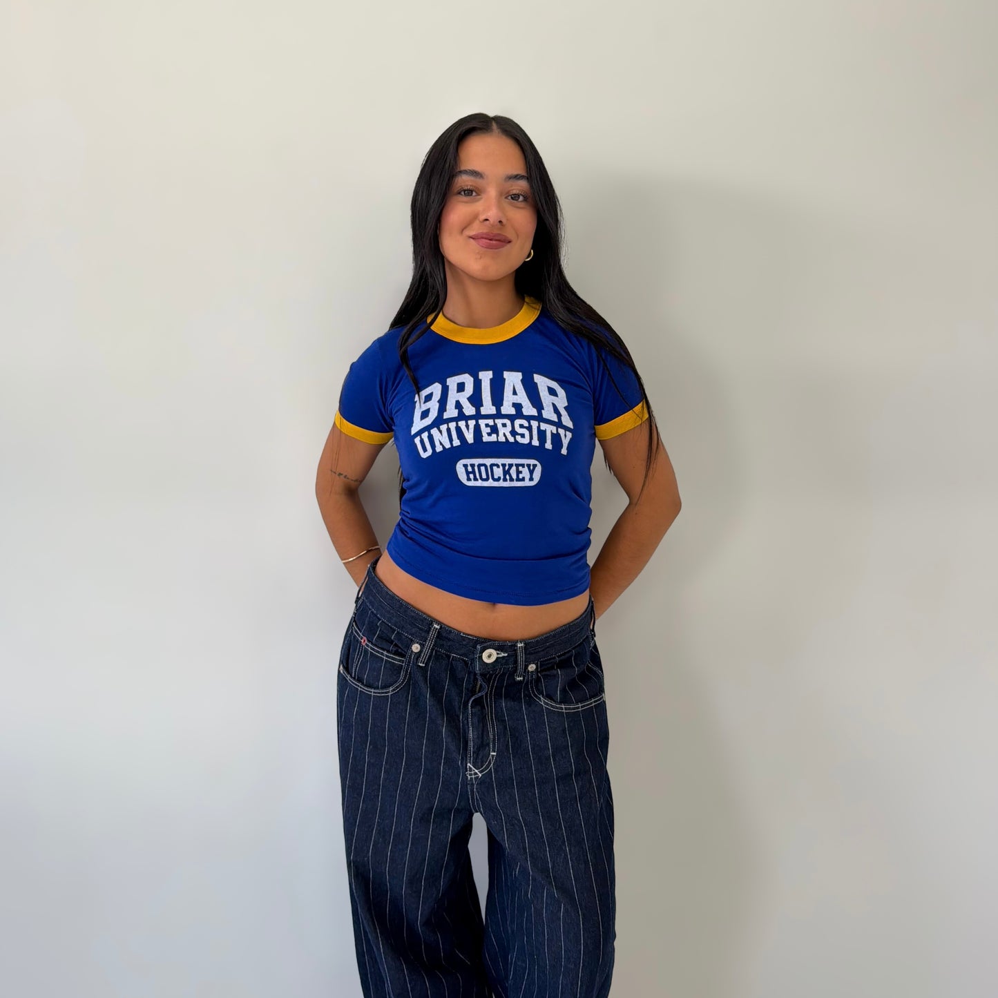 BRIAR Hockey Ringer Tee