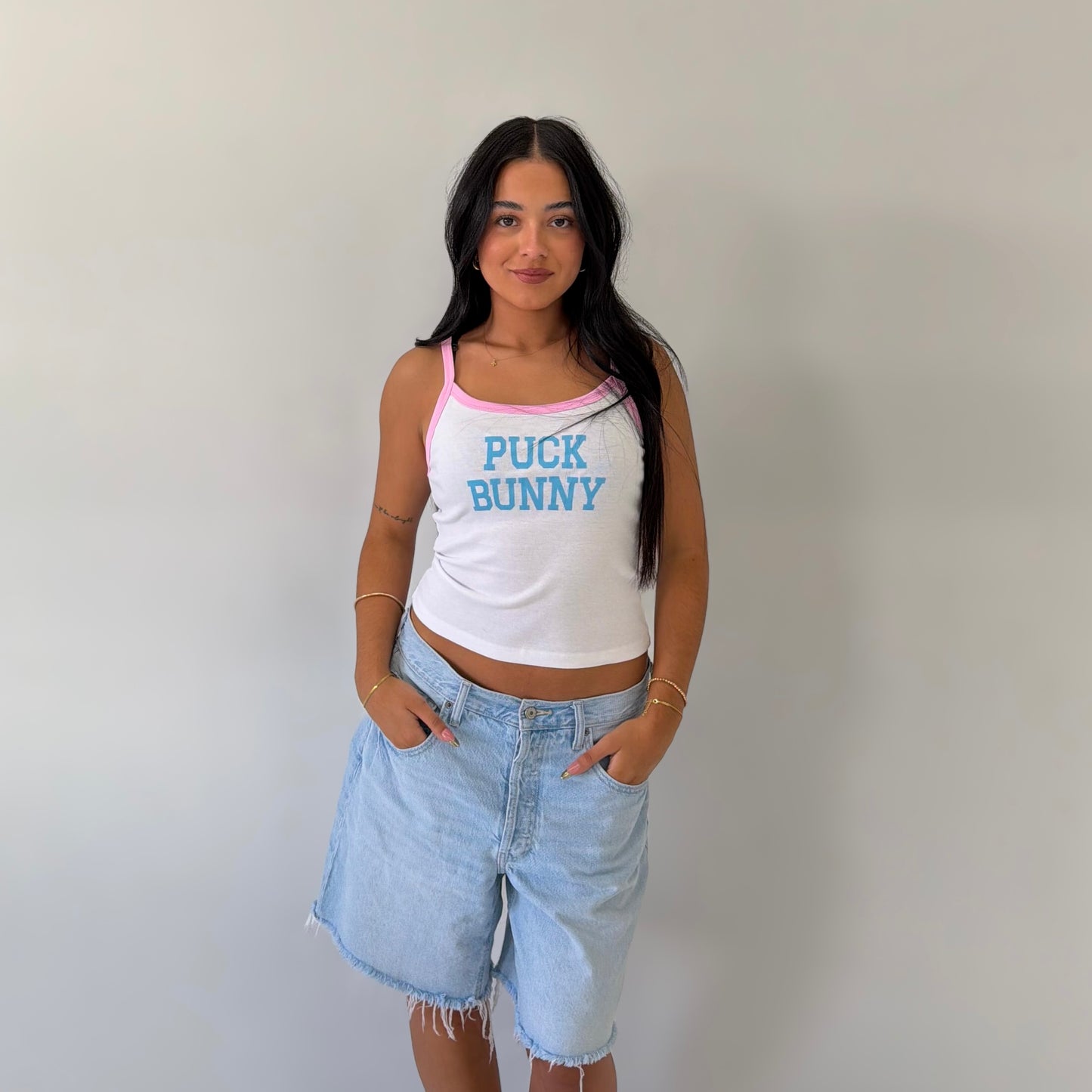Puck Bunny Ringer Tank