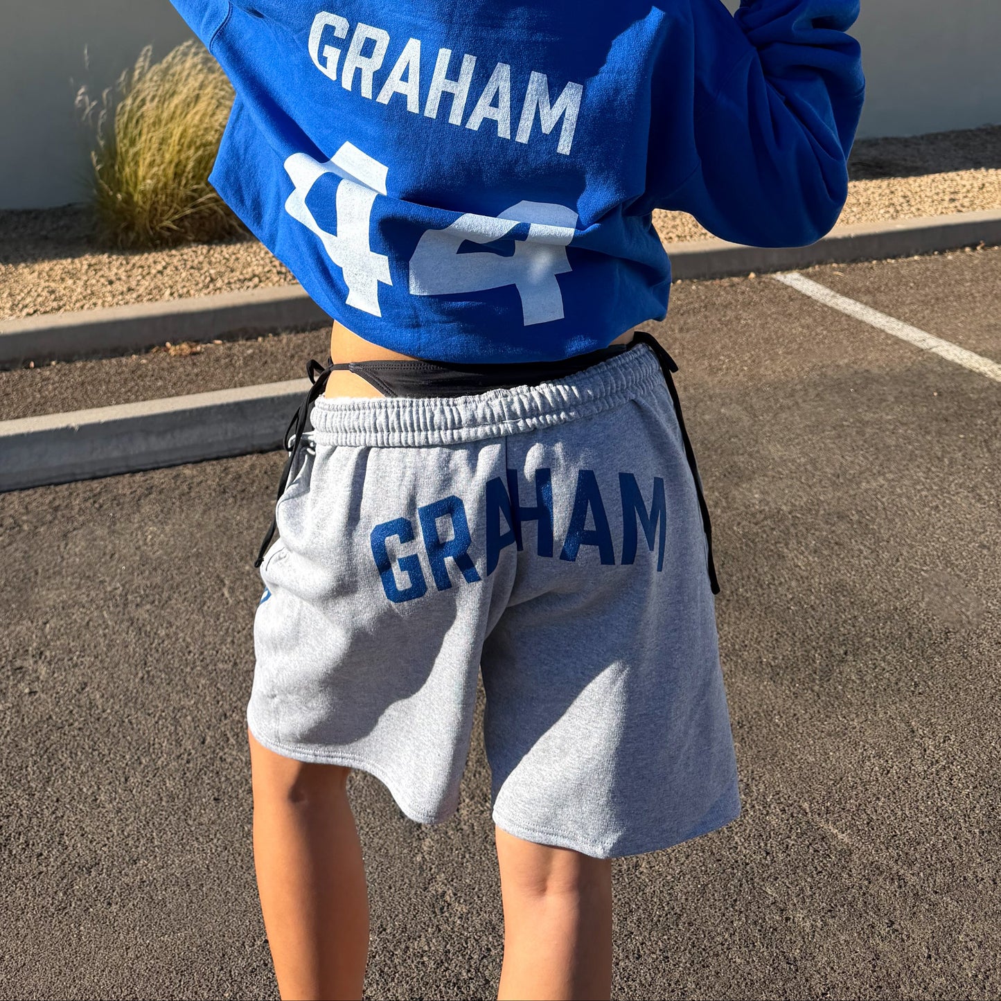 Your Last Name Sweat Shorts