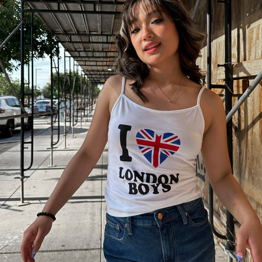 I Heart London Boys Cami