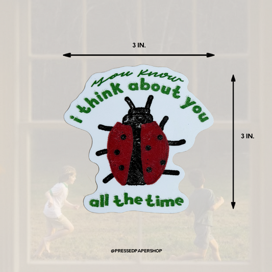 The Ladybug Sticker