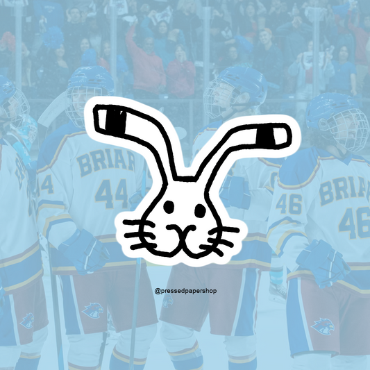 Puck Bunny Sticker