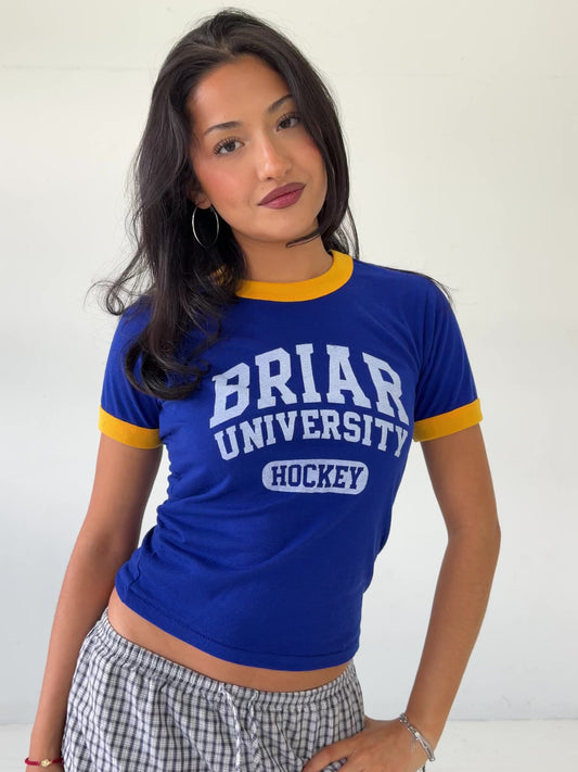 BRIAR Hockey Ringer Tee